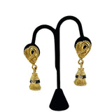 Ivana Elegant Gold Tassel Clip On Earrings