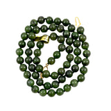 Green Jade Necklace Vintage Chinese