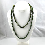 Green Jade Necklace Vintage Chinese
