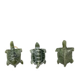 Carved Green Jade Turtle Pendant Charm