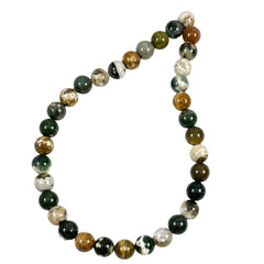 Ocean Jasper 12mm Round Beads