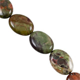 Red Creek Jasper Beads Ovals