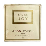 Eau De Joy Perfume Jean Patou Paris 1.5 oz Unopened Box