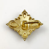 Vintage Jay Strongwater Gold Pendant