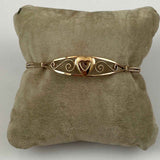 Gold Filled Heart Child's Bracelet by Kiddie Kraft