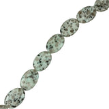 Kiwi Jasper Beads Polished Ovals
