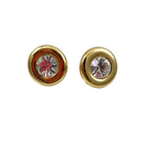 Kenneth J Lane Rhinestone Stud Earrings Avon