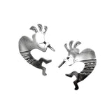 Sterling Silver Kokopelli Earrings