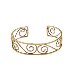 Krementz Yellow & Rose Gold Bracelet Vintage