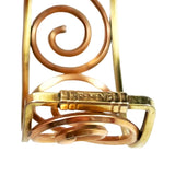 Krementz Yellow & Rose Gold Bracelet Vintage