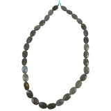 Labradorite Faceted Oval Bead Strands Gemstone 12mm