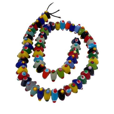 Colorful Glass Beads Fancy Lamp Work Mix