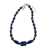 Lapis Lazuli Beaded Gemstone Necklace