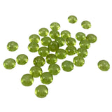 Lime Green Faceted Rondelle Beads