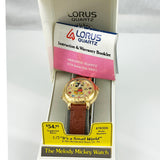 Lorus Melody Mickey Watch Men's New In Box