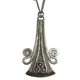 Lysgaard Pewter Modern Necklace Denmark Vintage