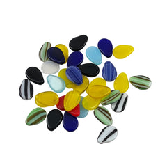 Vintage Czech Colorful Wedding Beads - Trade Beads (12)