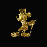 Napier Enamel Mickey Mouse Brooch