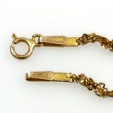 14K Gold Singapore Diamond Cut Chain Necklace