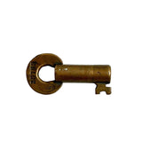 Slaymaker M K & T Railway Brass Switch Key