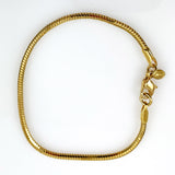 Monet Gold Snake Bracelet