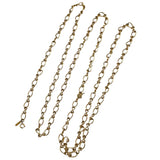 Monet Gold Link Chain Necklace Vintage