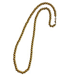 Monet Gold 6.5mm Beaded Necklace