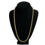 Monet Gold 6.5mm Beaded Vintage Necklace