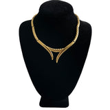 Monet Gold Choker Necklace