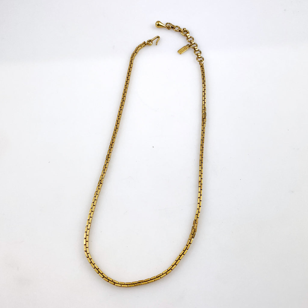 Monet Pre-Owned 1990s stone-chain Necklace - Farfetch