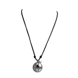 Morrelato Italian Jeweled Crystal Ball Pendant Necklace