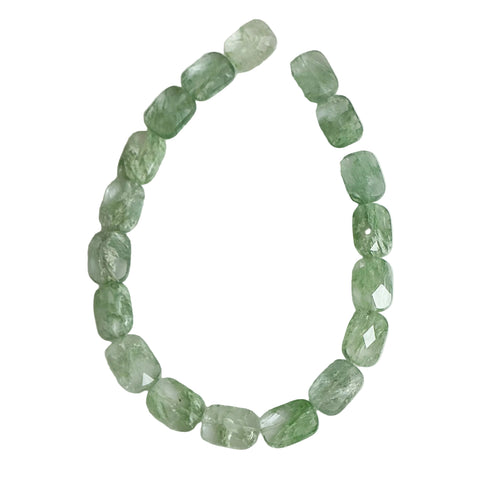 Light Green Moss Agate Beads 18mm
