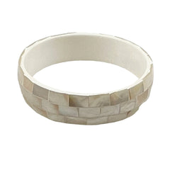 Mother of Pearl Bangle Bracelet