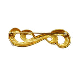 Napier Vintage Gold Brooch 