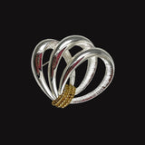 Napier Silver & Gold Brooch Vintage Butterfly