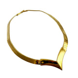 Napier Gold Choker Necklace Vintage