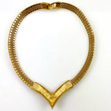 Napier Gold Choker Necklace 