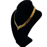 Vintage Napier Gold Choker Necklace 
