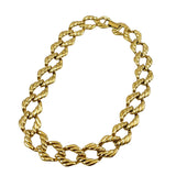 Napier Gold Choker Necklace Vintage
