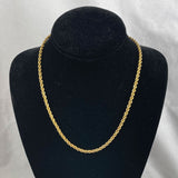Napier Gold Rope Chain Necklace