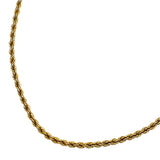 Napier Gold Rope Chain Necklace