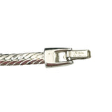 Napier Silver & Gold  Herringbone Necklace Vintage