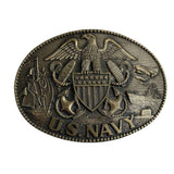 U.S Navy Seal Commemorative Brass Belt Buckle by Award Design Medals