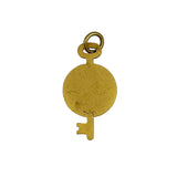 City of New Orleans Key Gold Charm Pendant Krower
