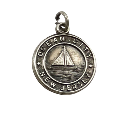 Sterling Ocean City Charm Vintage