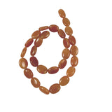 Red Aventurine Oval Beads 14mm