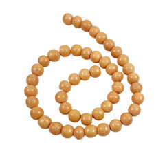 Vintage Peach Sponge Coral Beads 10.5mm