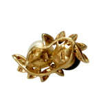 Gold Pearl Earrings 14K