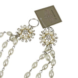 Triple Pearl & Rhinestone Beads D Stevens