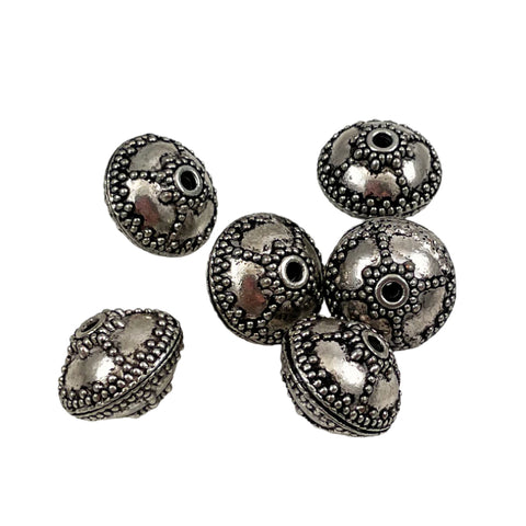 Bali Style Pewter Beads